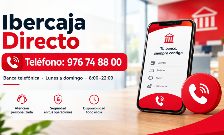 Ibercaja Directo teléfono: números de contacto y formas de atención 3 Ibercaja Directo teléfono