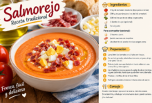 Salmorejo receta: cómo preparar un salmorejo cordobés cremoso y lleno de sabor 8 Salmorejo receta