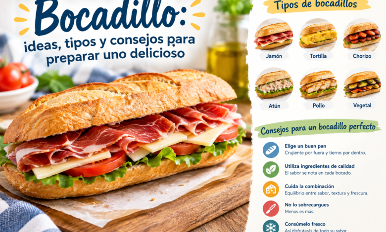 Bocadillo: ideas, tipos y consejos para preparar uno delicioso 6 Bocadillo