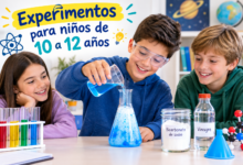 Experimentos para niños de 10 a 12 años