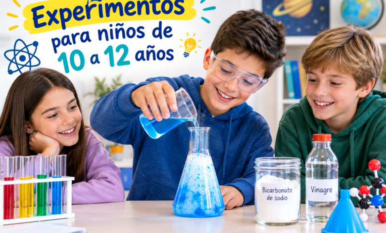 Experimentos para niños de 10 a 12 años: ideas divertidas para aprender ciencia 1 Experimentos para niños de 10 a 12 años