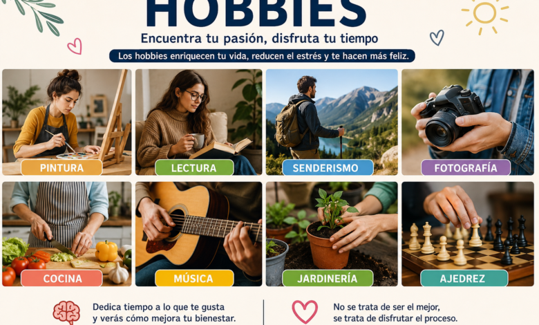 Hobbies: ideas, beneficios y cómo encontrar una afición que realmente disfrutes 1 Hobbies