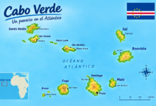Cabo Verde mapa