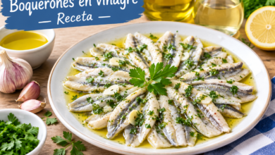 Boquerones en vinagre receta